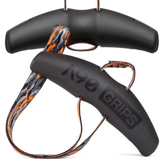 Angles90 Grips and Handles Camo Ergonomic for Pull-Ups and Rows Pair